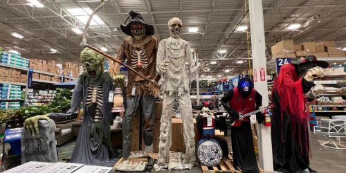 NEW Lowe’s Halloween Decorations | Giant Mummy, Scarecrow, Zombie & More!