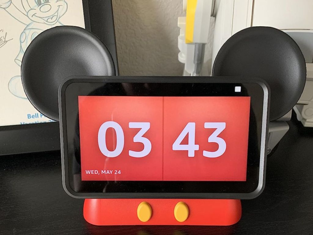 Disney Mickey Mouse-inspired Stand for Amazon Echo Show 5 Compatible with Echo Show 5 (1st and 2nd Gen)