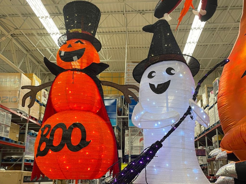 Pop Up Pre-Lit Vampire Pumpkin and Ghost Witch Halloween Decor at Sam's Club
