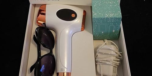 IPL Laser Hair Removal Device Only $32.55 Shipped on Amazon | Perfect for Face, Underarms & More