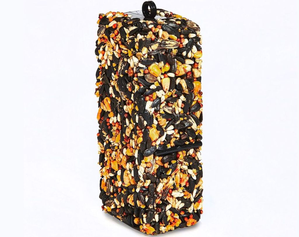 Kaytee woodpecker bird seed bar 11oz stock image