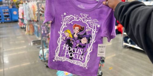 Under $6 Walmart Halloween Clothes | Hocus Pocus, Disney, Hello Kitty, Pokemon & More!