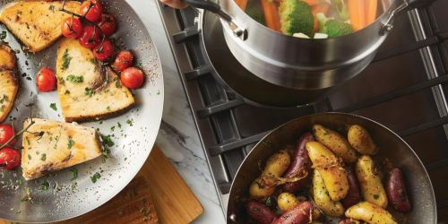 KitchenAid Stainless Steel Cookware 10-Piece Just $85.91 Shipped on Walmart.com (Reg. $190)