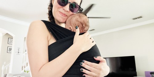 Momcozy Baby Wrap Carrier from $25 Shipped on Amazon | 4 Ways to Carry & Holds Up to 50 lbs