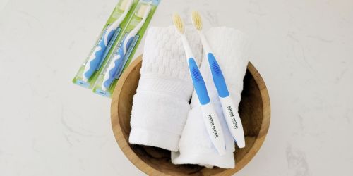 FOUR Flossing Toothbrushes Only $9.99 Shipped for Amazon Prime Members (Floss While You Brush!)