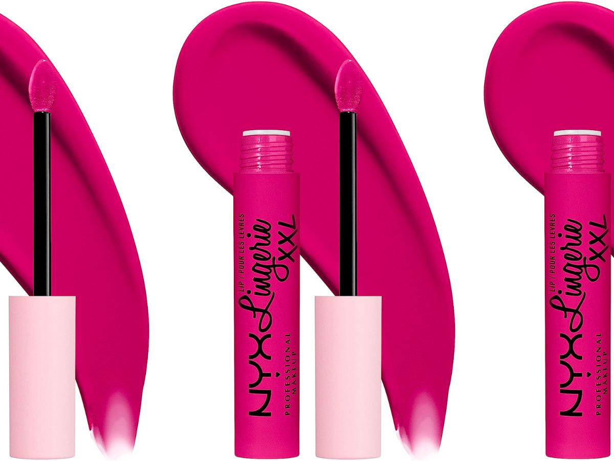 NYX Professional Makeup Lip Lingerie Matte Liquid Lipstick in Pink Hit