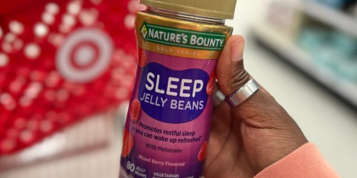 Nature’s Bounty Sleep Jelly Beans 80-Count Bottles Only $1.99 Each After Cash Back at Target