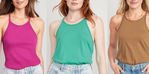 Old Navy Women’s Tank Tops from $4 (+ $70 Worth of Tanks Only $24 Shipped!)