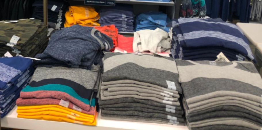 Up to 85% Off Old Navy Men’s Clothing | Styles from $5.49