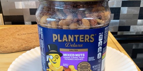 Planters Deluxe Mixed Nuts 27oz Container Just $10 Shipped on Amazon