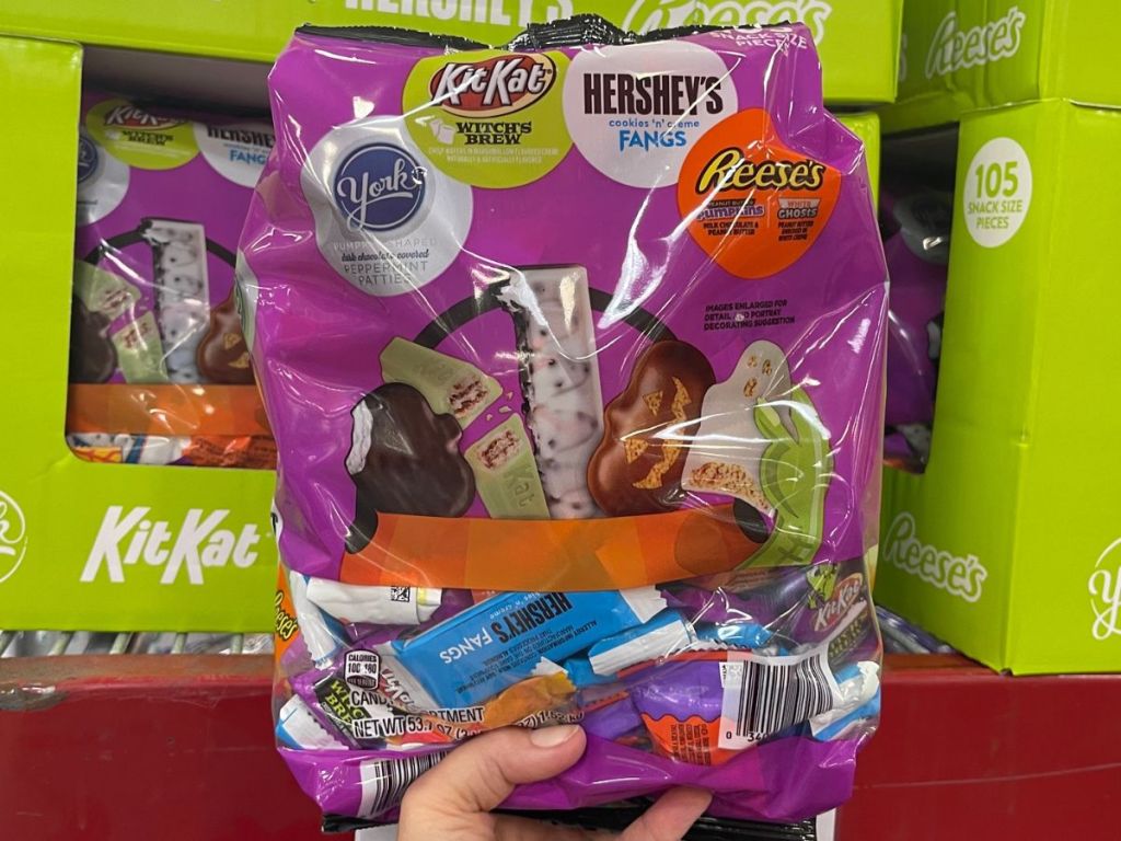 Bulk bag of Hershey's Halloween Candy at Sam's Club