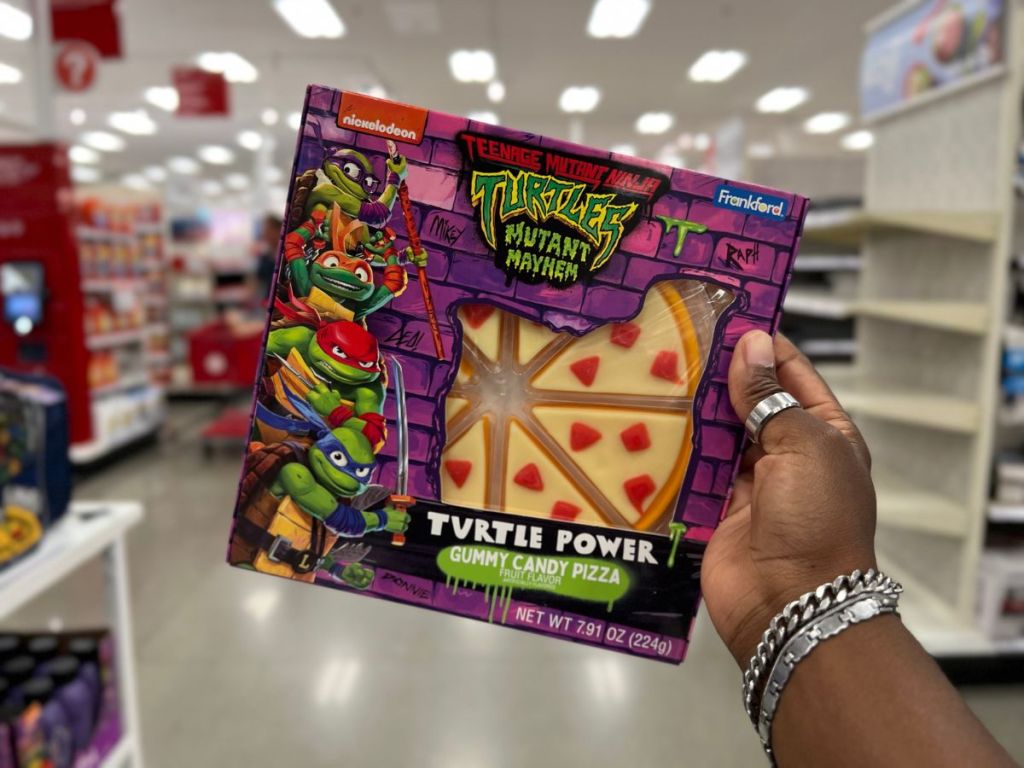 Teenage Mutant Ninja Turtles gummy pizza