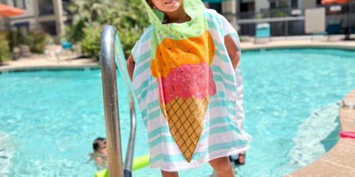 Hooded Towels for Kids from $6.99 on Kohls.com (Reg. $20) – Great for the Beach, Pool, & Bath!