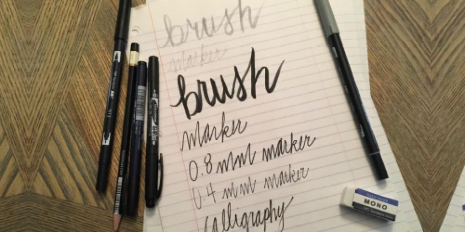Beginner Hand Lettering Set Just $5 Shipped on Amazon (Reg. $16)