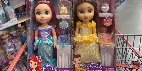 Disney Princess Treat Time Dolls Only $16.99 at Costco | Ariel, Belle, Elsa, Moana & More!