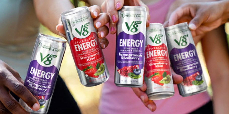 V8 +ENERGY Drinks 24-Pack Only $12.57 Shipped on Amazon (52¢ Each)