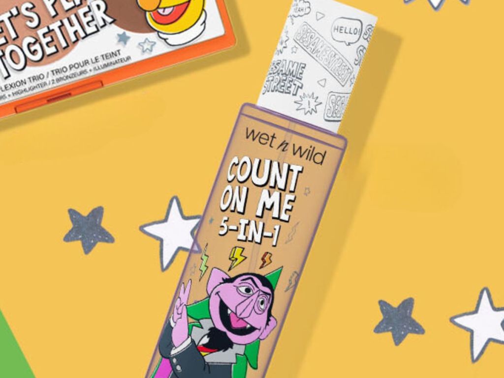 Wet n Wild x Sesame Street Count On Me 5-In-1 Prime & Set Face Mist