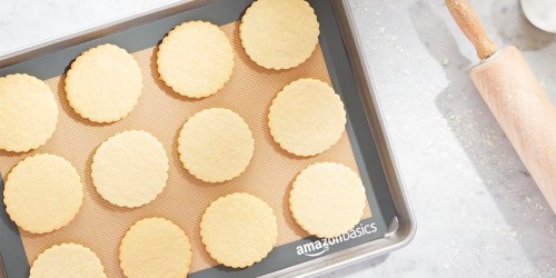 Amazon Basics Silicone Baking Mats 2-Pack Only $8.60 | Over 78,000 5-Star Reviews!