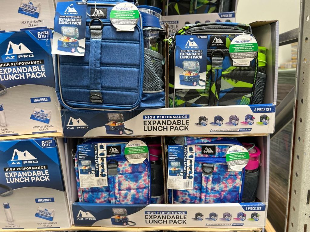 Arctic Zone Pro Expandable Lunch Packs on display in store