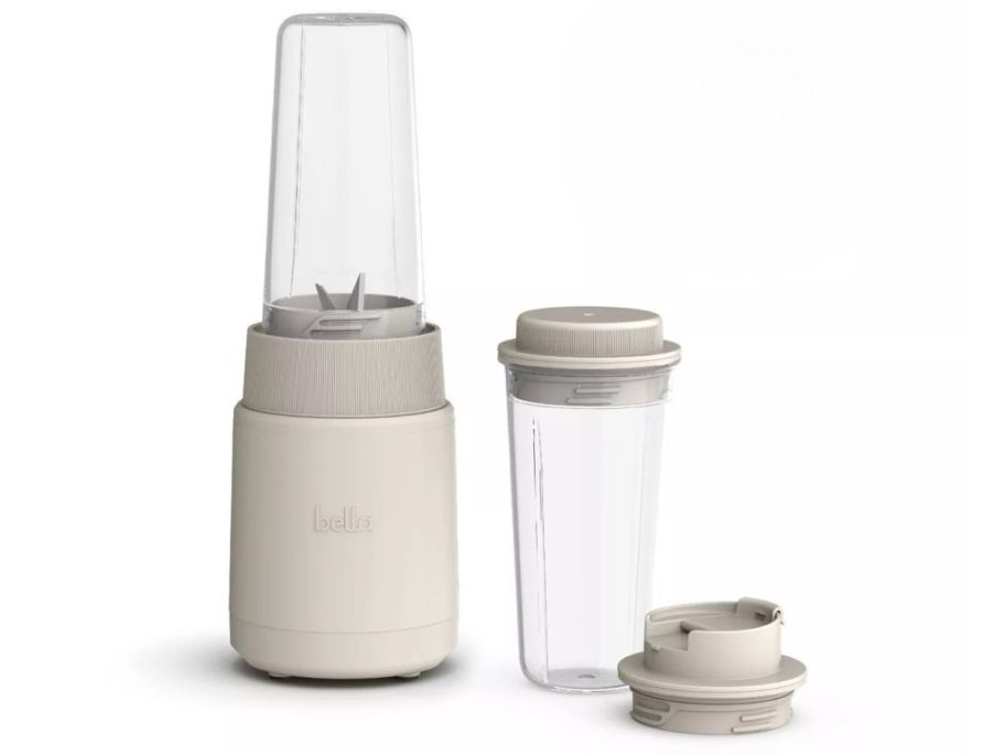 Bella Portable Rocket Personal Blender with accessories