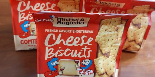 Michel Et Augustin Gourmet Cheese Crackers 3-Packs from $7.59 Shipped on Amazon