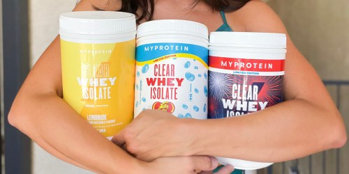 Myprotein Clear Whey Isolates $18.69 (Reg. $40) | Fun Candy Flavors w/ 20 Grams of Protein!