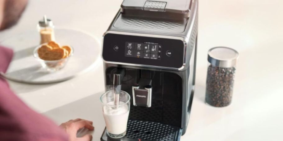 Get $300 Off Philips Fully Automatic Espresso Machine with Milk Frother on Amazon