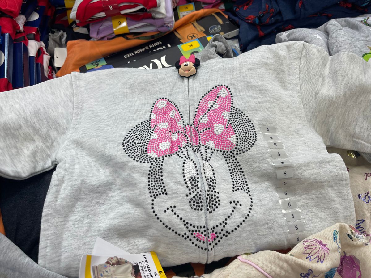 Minnie Mouse Girls Zipper Jacket