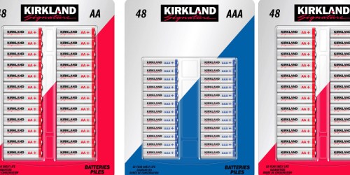 Kirkland Batteries 48-Count Just $9.99 on Costco.com (Reg. $16)