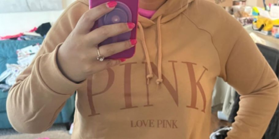 Victoria’s Secret PINK Cropped Hoodie Just $24.99 Shipped for Amazon Prime Members (Reg. $45)