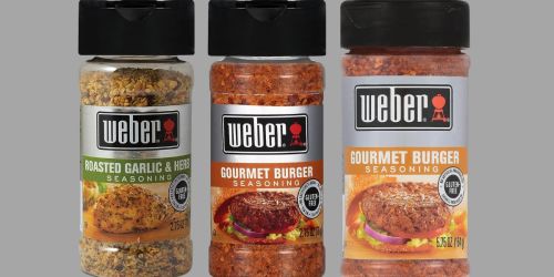 Weber Gourmet Burger Seasoning Shakers from $2.37 Shipped on Amazon