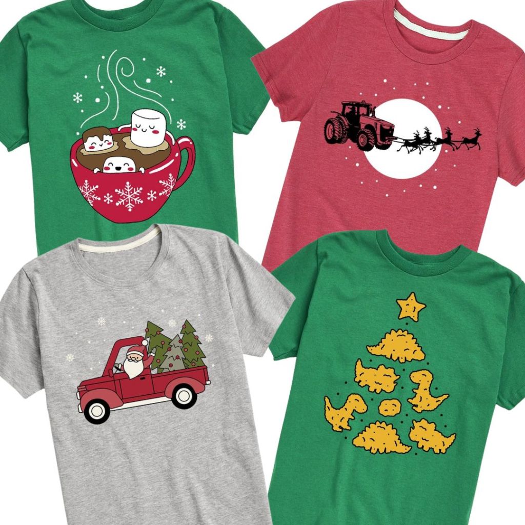 Kid's Christmas Tees from Jane.com