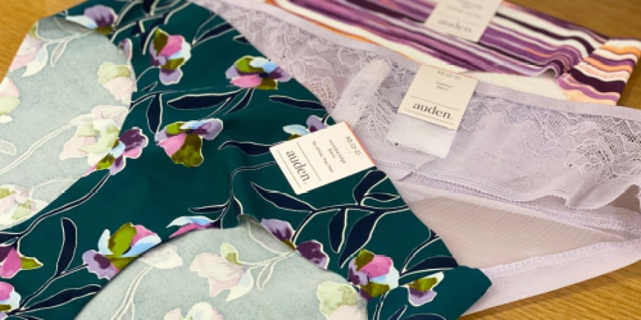 Women’s Auden Underwear 10-Packs Only $22.50 at Target (Just $2.25 Per Pair!)