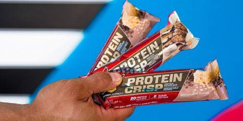 BSN Protein Crisp Bars 12-Count Just $15.87 Each Shipped on Amazon (Reg. $30) | Only $1.32 Per Bar
