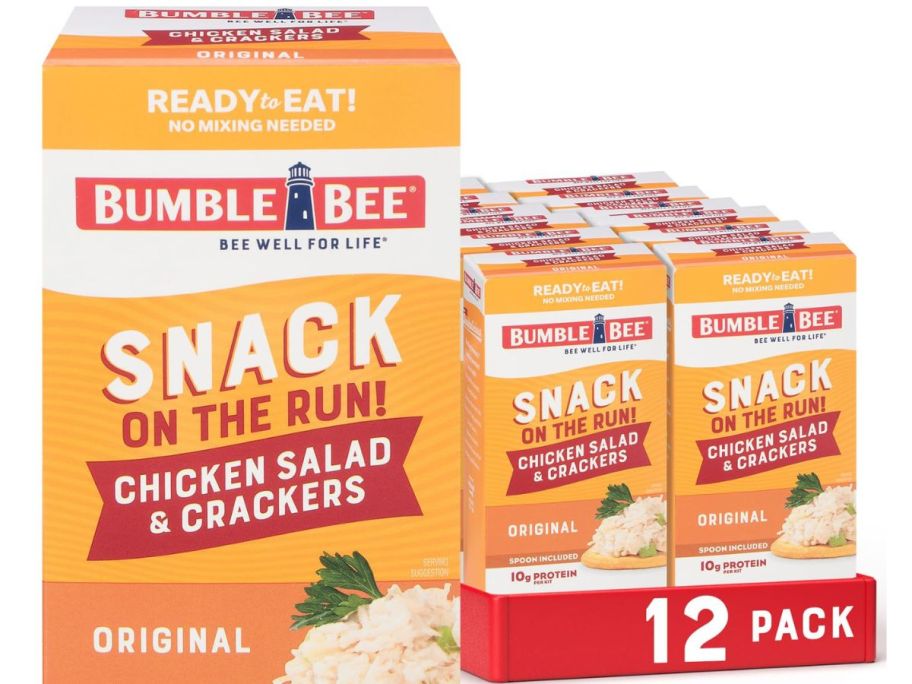 Bumble Bee Snack on the Run 12 pack in Original Flavor