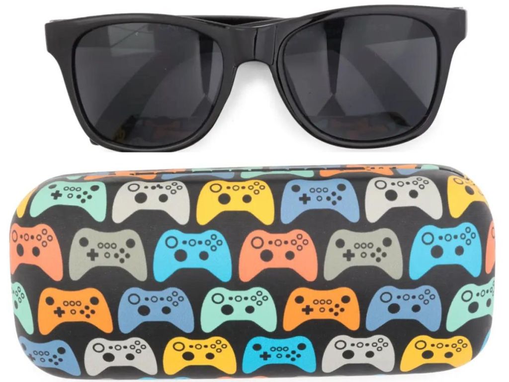 Capelli New York Sunglasses with video games style case