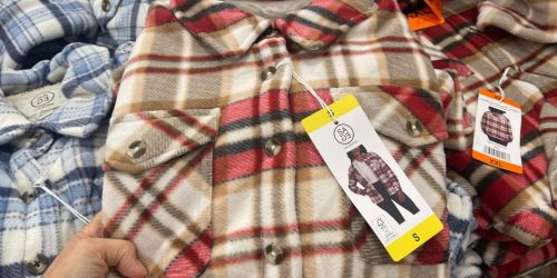 HOT Costco Clothes Deals | Women’s Plaid Shackets Only $14.99 + More!