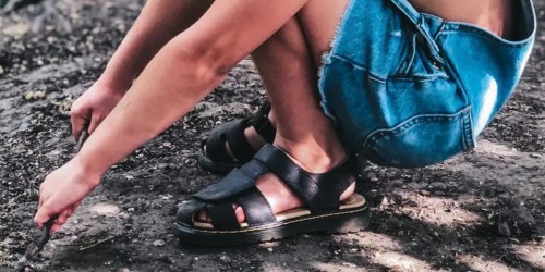 40% Off Dr. Martens Summer Styles | Leather Sandals Only $33 (Regularly $55)