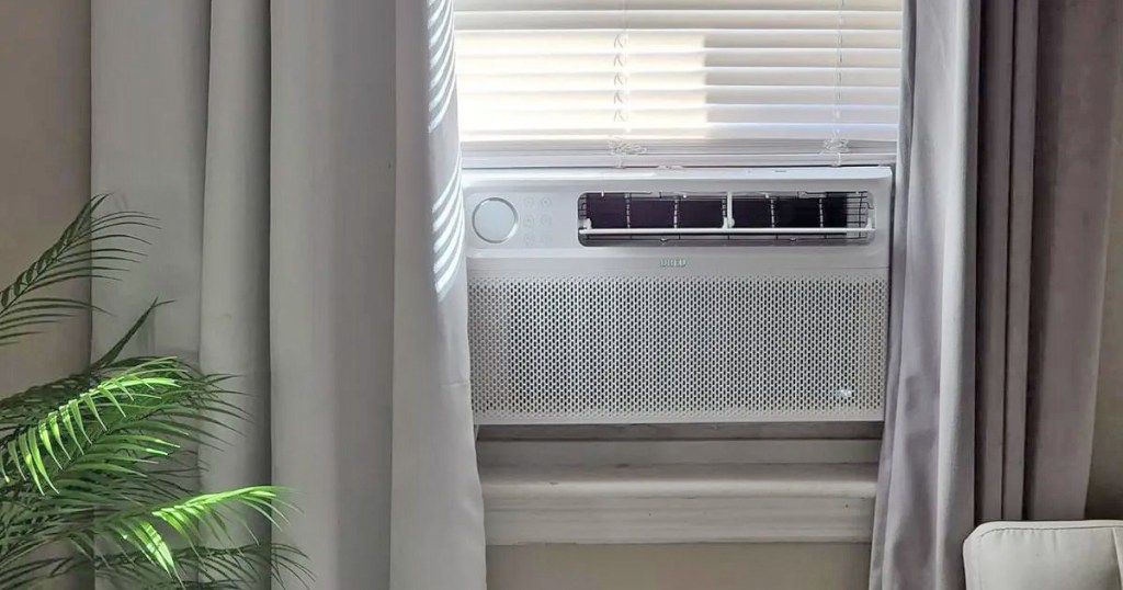 AC unit in window