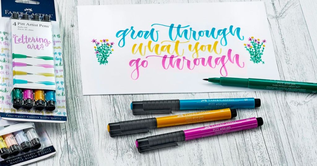 Faber-Castell Pitt Artist Pens 4-Pack