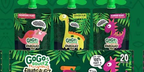 GoGo SqueeZ 20-Count Variety Packs from $10.91 Shipped on Amazon (55¢ Per Pouch)
