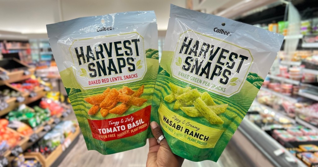 Harvest Snaps Baked Veggie Snacks 3oz