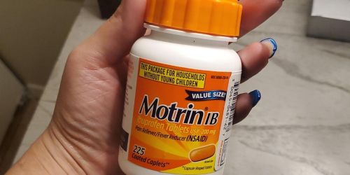 Motrin Ibuprofen 200mg 225-Count Bottle Only $8.75 Shipped On Amazon (Reg. $21)
