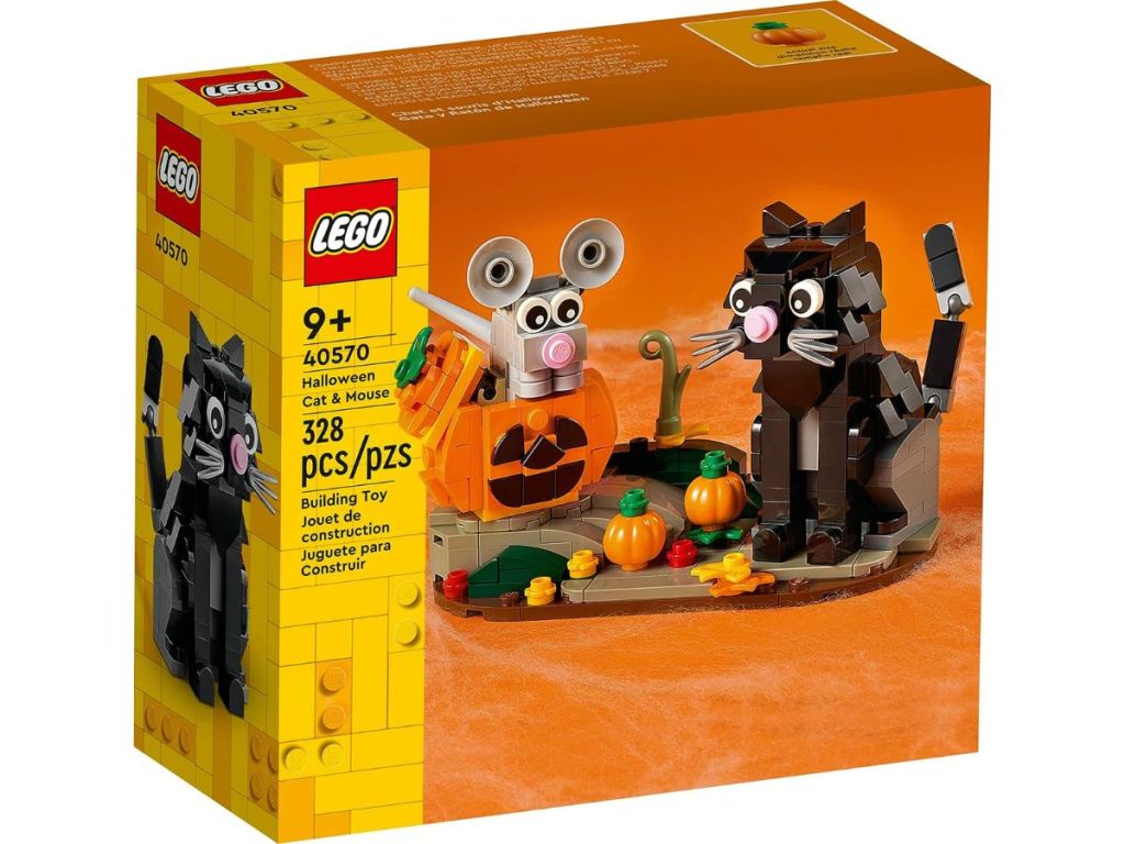 LEGO Halloween Cat & Mouse Set box