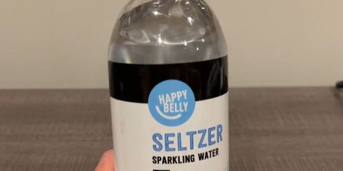 Happy Belly Seltzer Water 1L Bottle Just 79¢ Shipped on Amazon | Easy Subscribe & Save Filler Item!