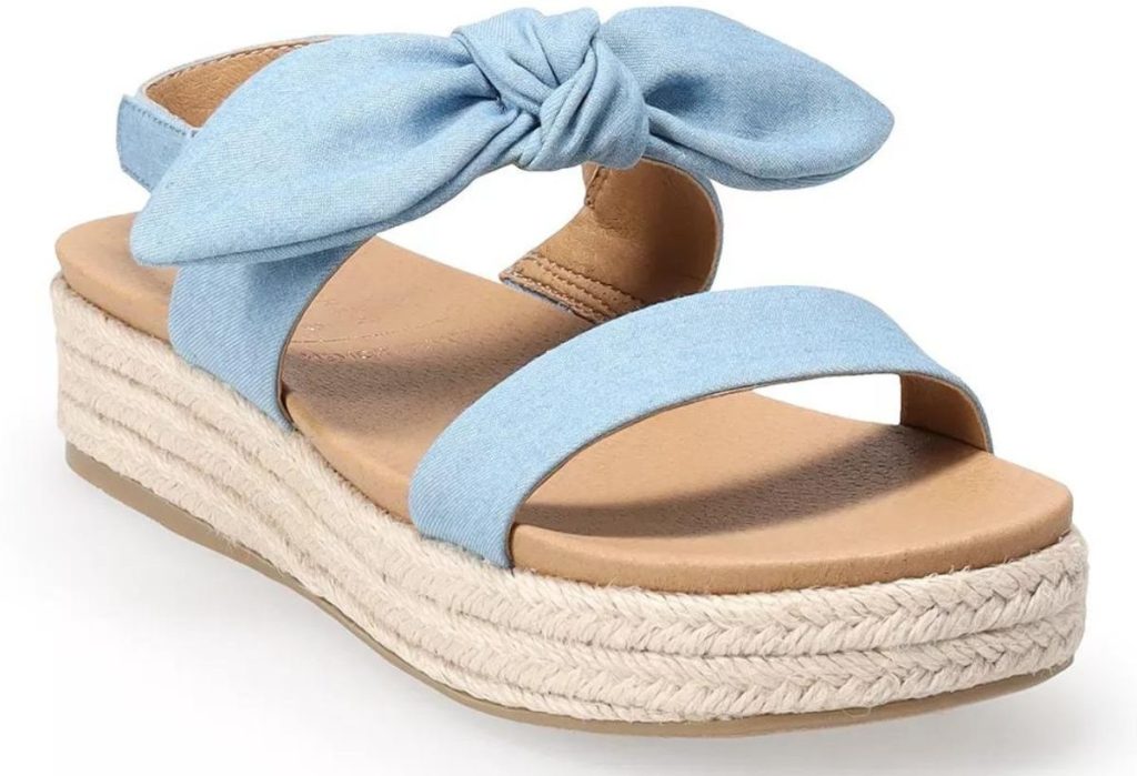 Stock Image of Women's Sandals at Kohl's