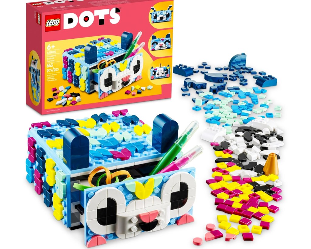 lego dots animal drawer