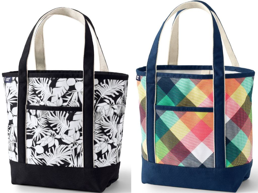2 Lands End Tote Bags