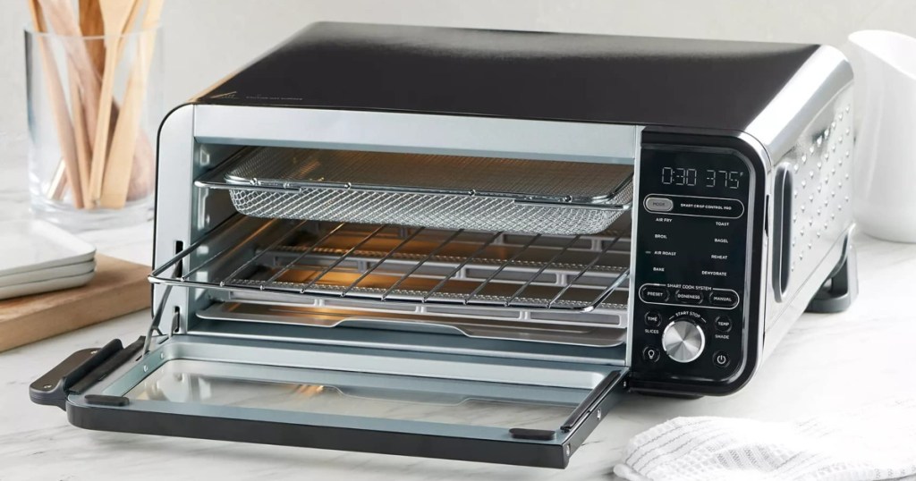 open air fryer on counter top