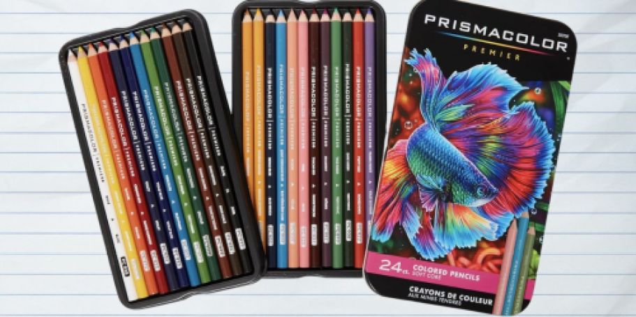 Prismacolor Colored Pencils 24-Count Just $18.81 Shipped on Amazon (Regularly $45)